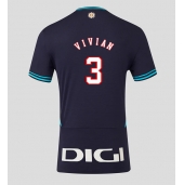 Athletic Bilbao Dani Vivian #3 Uit tenue 2025-26 Korte Mouwen