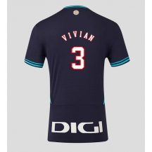 Athletic Bilbao Dani Vivian #3 Uit tenue 2025-26 Korte Mouwen