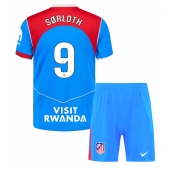 Atletico Madrid Alexander Sorloth #9 Derde tenue Kids 2025-26 Korte Mouwen (+ broek)
