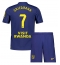 Atletico Madrid Antoine Griezmann #7 Uit tenue Kids 2025-26 Korte Mouwen (+ broek)