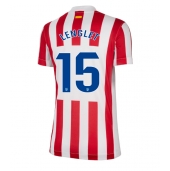 Atletico Madrid Clement Lenglet #15 Thuis tenue Dames 2025-26 Korte Mouwen