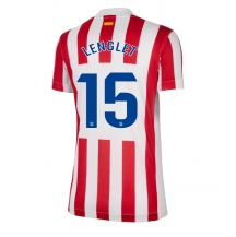 Atletico Madrid Clement Lenglet #15 Thuis tenue Dames 2025-26 Korte Mouwen