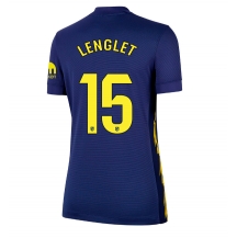 Atletico Madrid Clement Lenglet #15 Uit tenue Dames 2025-26 Korte Mouwen