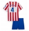 Atletico Madrid Conor Gallagher #4 Thuis tenue Kids 2025-26 Korte Mouwen (+ broek)