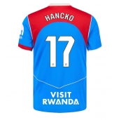 Atletico Madrid David Hancko #17 Derde tenue 2025-26 Korte Mouwen