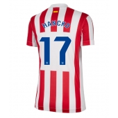 Atletico Madrid David Hancko #17 Thuis tenue Dames 2025-26 Korte Mouwen