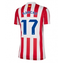 Atletico Madrid David Hancko #17 Thuis tenue Dames 2025-26 Korte Mouwen