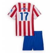 Atletico Madrid David Hancko #17 Thuis tenue Kids 2025-26 Korte Mouwen (+ broek)