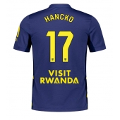Atletico Madrid David Hancko #17 Uit tenue 2025-26 Korte Mouwen