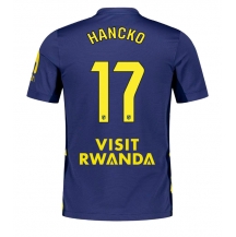 Atletico Madrid David Hancko #17 Uit tenue 2025-26 Korte Mouwen