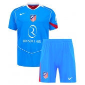 Atletico Madrid Derde tenue Kids 2025-26 Korte Mouwen (+ broek)