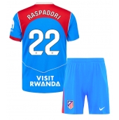 Atletico Madrid Giacomo Raspadori #22 Derde tenue Kids 2025-26 Korte Mouwen (+ broek)