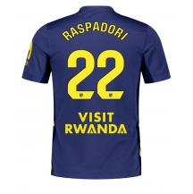 Atletico Madrid Giacomo Raspadori #22 Uit tenue 2025-26 Korte Mouwen