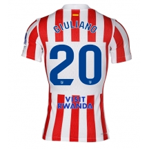 Atletico Madrid Giuliano Simeone #20 Thuis tenue 2025-26 Korte Mouwen