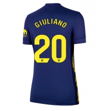 Atletico Madrid Giuliano Simeone #20 Uit tenue Dames 2025-26 Korte Mouwen