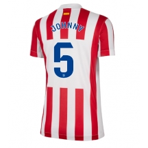 Atletico Madrid Johnny Cardoso #5 Thuis tenue Dames 2025-26 Korte Mouwen