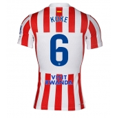 Atletico Madrid Koke #6 Thuis tenue 2025-26 Korte Mouwen