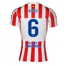 Atletico Madrid Koke #6 Thuis tenue 2025-26 Korte Mouwen
