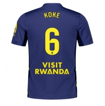 Atletico Madrid Koke #6 Uit tenue 2025-26 Korte Mouwen