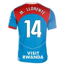 Atletico Madrid Marcos Llorente #14 Derde tenue Dames 2025-26 Korte Mouwen