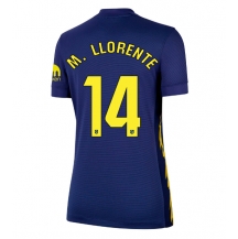 Atletico Madrid Marcos Llorente #14 Uit tenue Dames 2025-26 Korte Mouwen