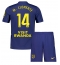 Atletico Madrid Marcos Llorente #14 Uit tenue Kids 2025-26 Korte Mouwen (+ broek)