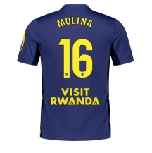 Atletico Madrid Nahuel Molina #16 Uit tenue 2025-26 Korte Mouwen