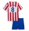 Atletico Madrid Pablo Barrios #8 Thuis tenue Kids 2025-26 Korte Mouwen (+ broek)