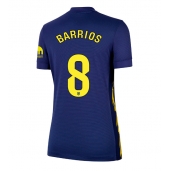 Atletico Madrid Pablo Barrios #8 Uit tenue Dames 2025-26 Korte Mouwen