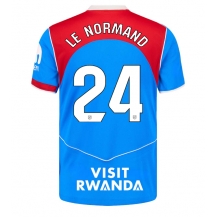 Atletico Madrid Robin Le Normand #24 Derde tenue 2025-26 Korte Mouwen