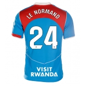 Atletico Madrid Robin Le Normand #24 Derde tenue Dames 2025-26 Korte Mouwen