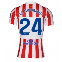 Atletico Madrid Robin Le Normand #24 Thuis tenue 2025-26 Korte Mouwen