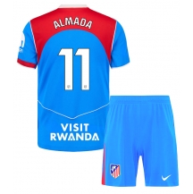 Atletico Madrid Thiago Almada #11 Derde tenue Kids 2025-26 Korte Mouwen (+ broek)