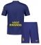 Atletico Madrid Uit tenue Kids 2025-26 Korte Mouwen (+ broek)