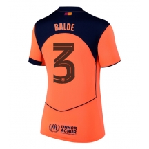 Barcelona Alejandro Balde #3 Derde tenue Dames 2025-26 Korte Mouwen