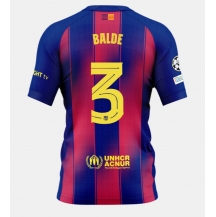 Barcelona Alejandro Balde #3 Thuis tenue 2025-26 Korte Mouwen