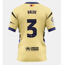 Barcelona Alejandro Balde #3 Uit tenue 2025-26 Korte Mouwen