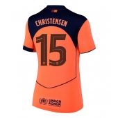 Barcelona Andreas Christensen #15 Derde tenue Dames 2025-26 Korte Mouwen