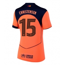 Barcelona Andreas Christensen #15 Derde tenue Dames 2025-26 Korte Mouwen