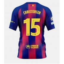 Barcelona Andreas Christensen #15 Thuis tenue 2025-26 Korte Mouwen