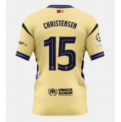 Barcelona Andreas Christensen #15 Uit tenue 2025-26 Korte Mouwen