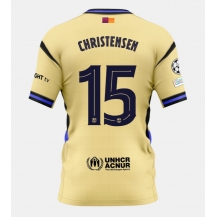 Barcelona Andreas Christensen #15 Uit tenue 2025-26 Korte Mouwen