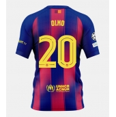 Barcelona Dani Olmo #20 Thuis tenue 2025-26 Korte Mouwen
