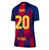 Barcelona Dani Olmo #20 Thuis tenue Dames 2025-26 Korte Mouwen