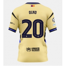 Barcelona Dani Olmo #20 Uit tenue 2025-26 Korte Mouwen