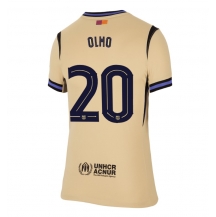 Barcelona Dani Olmo #20 Uit tenue Dames 2025-26 Korte Mouwen