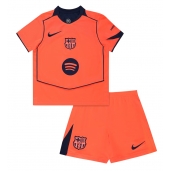 Barcelona Derde tenue Kids 2025-26 Korte Mouwen (+ broek)