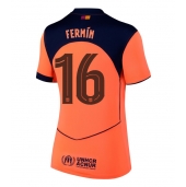 Barcelona Fermin Lopez #16 Derde tenue Dames 2025-26 Korte Mouwen