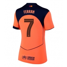 Barcelona Ferran Torres #7 Derde tenue Dames 2025-26 Korte Mouwen