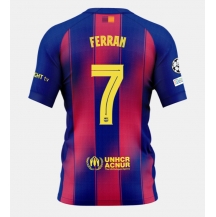 Barcelona Ferran Torres #7 Thuis tenue 2025-26 Korte Mouwen